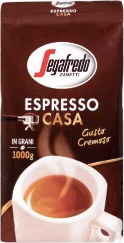 Segafredo Espresso Casa Koffiebonen - 1 Kg -Koffie Kortings Winkel 613x1200