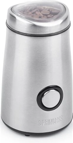 Princess Coffee Grinder Stainless Steel Deluxe 01.242196.01.001 33 Princess Coffee Grinder Stainless Steel Deluxe 01.242196.01.001 -Koffie Kortings Winkel 617x1200