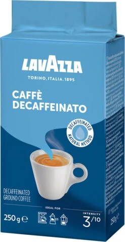 Lavazza Caffe Decaffeinato Filterkoffie - 250 Gram X8 -Koffie Kortings Winkel 620x1200
