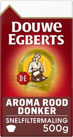Douwe Egberts Aroma Rood Donker Filterkoffie - 6 X 500 Gram -Koffie Kortings Winkel 642x1200 4