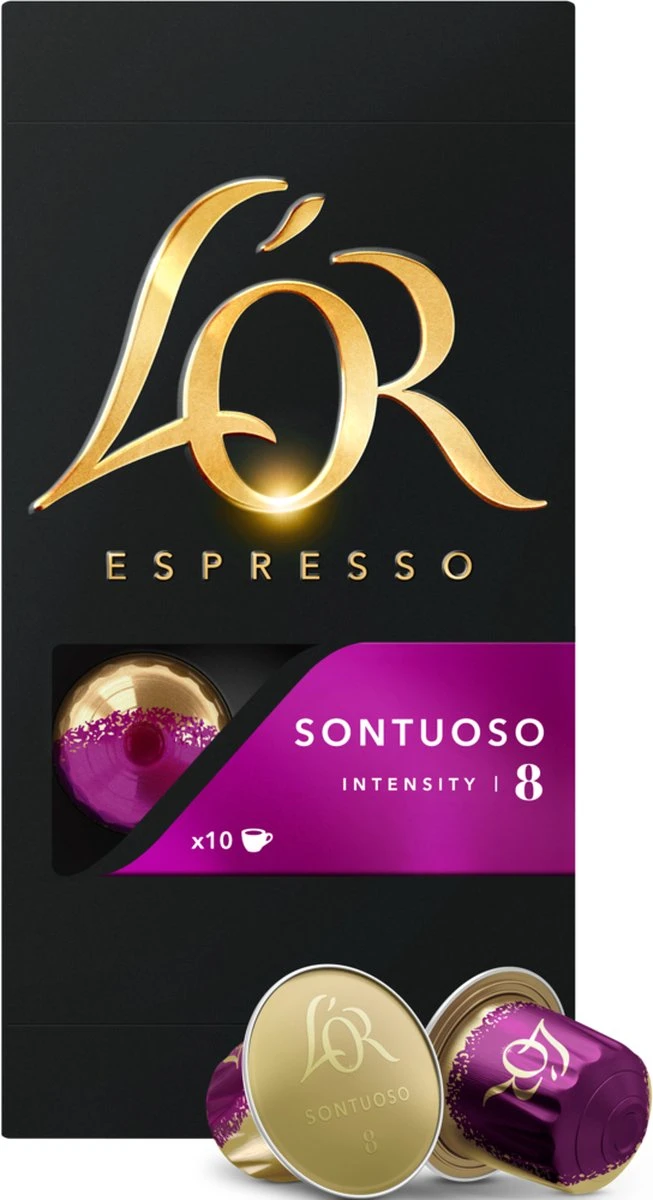 L'OR Espresso Koffiecups Variatiepakket - 8 X 10 Capsules 10 L'OR Espresso Koffiecups Variatiepakket - 8 X 10 Capsules - Afbeelding 8