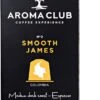 Aroma Club - Nespresso Compatible Capsules (120 St.) - No. 2 Smooth James - Intensiteit 3/5 - Espresso & Lungo - 100% Aluminium Koffiecups -Koffie Kortings Winkel 661x1200