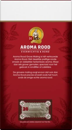 Douwe Egberts Aroma Rood Grove Maling Filterkoffie - 6 X 500 Gram -Koffie Kortings Winkel 669x1200 1
