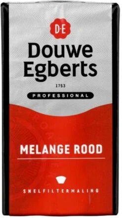 Koffie Douwe Egberts Snelfiltermaling Melange Rood 500gr - 6 Stuks -Koffie Kortings Winkel 673x1200 2