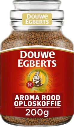 Douwe Egberts Aroma Rood Oploskoffie - 6 X Pot Van 200 Gram -Koffie Kortings Winkel 701x1200