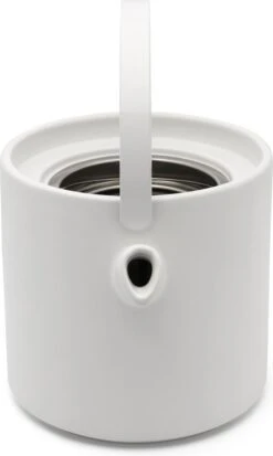 Bredemeijer - Theeset Umea Theepot 1.2L Met Theelichtwarmer - Mat Wit -Koffie Kortings Winkel 718x1200 1