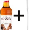 Monin Caramel Karamel 70cl Koffiesiroop Met 1x Monin Pompje -Koffie Kortings Winkel 719x1200