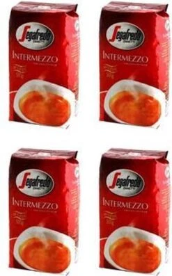 Segafredo Intermezzo Koffiebonen - 4 X 1 Kg -Koffie Kortings Winkel 746x1200