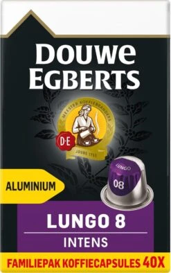 Douwe Egberts Lungo Intens (8) - 5 X 40 Koffiecups -Koffie Kortings Winkel 753x1200 2