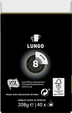 Douwe Egberts Lungo Intens (8) - 5 X 40 Koffiecups -Koffie Kortings Winkel 765x1200 2