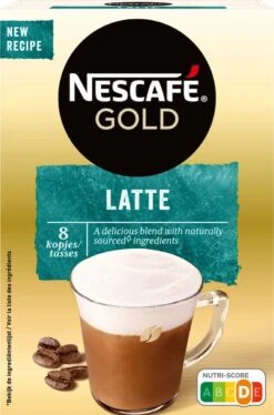 Nescafé Gold Latte Macchiato Oploskoffie - 6 Doosjes à 8 Zakjes 8 Nescafé Gold Latte Macchiato Oploskoffie - 6 Doosjes à 8 Zakjes -Koffie Kortings Winkel 793x1200 1