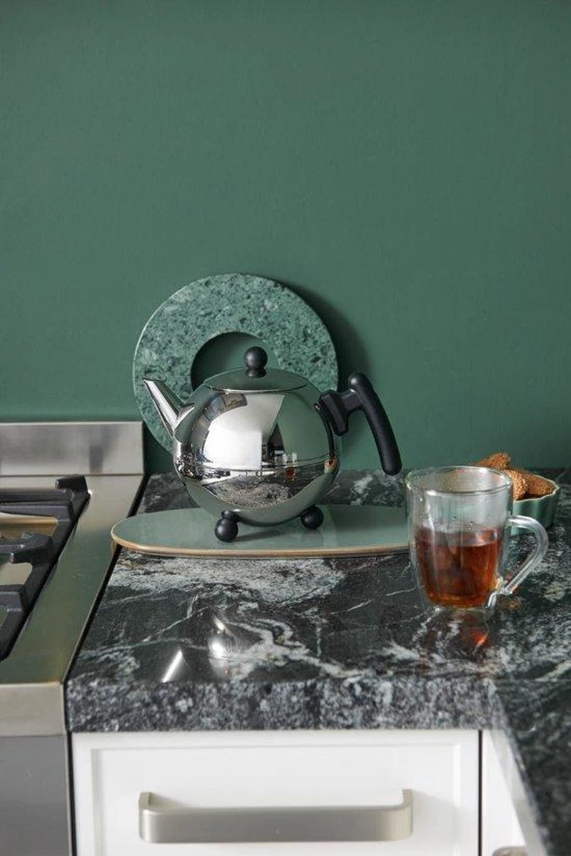 Bredemeijer - Theepot Bella Ronde 1,2L Zwart Beslag - Dubbelwandig 4 Bredemeijer - Theepot Bella Ronde 1,2L Zwart Beslag - Dubbelwandig - Afbeelding 2