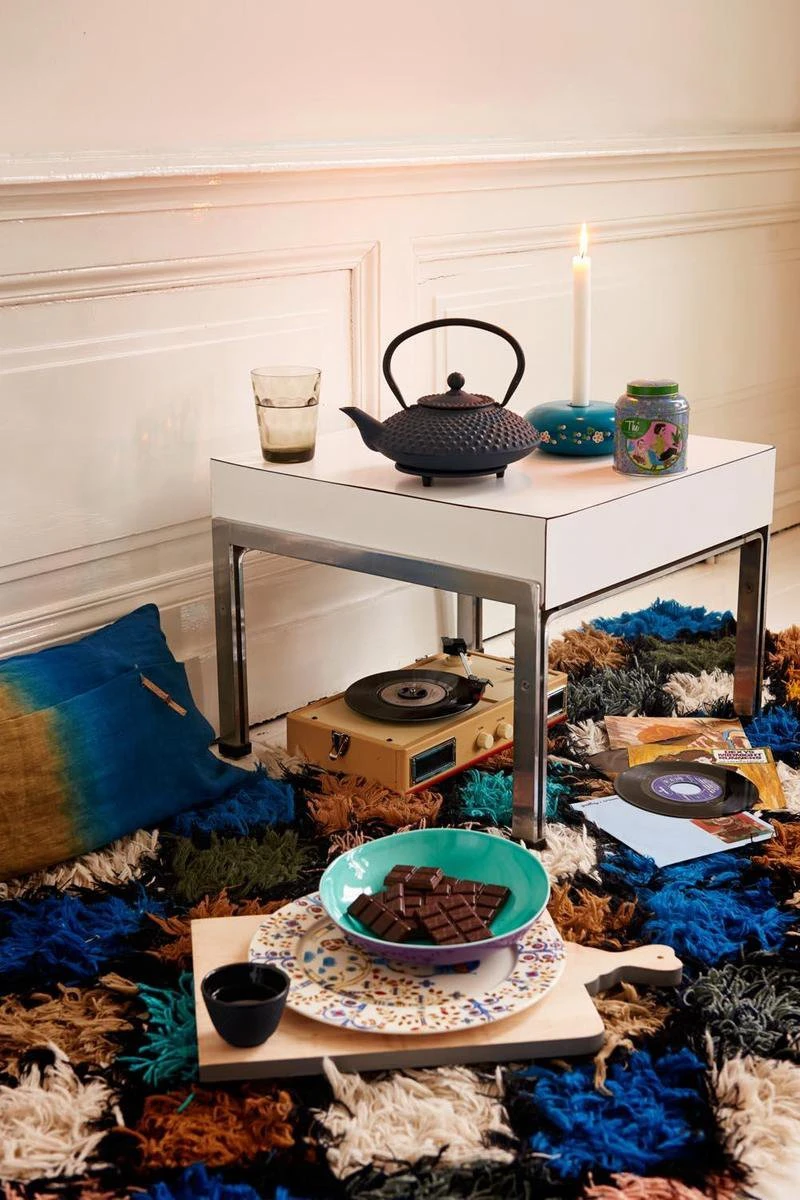 Bredemeijer - Theepot Xilin 1,25L Gietijzer Blauw 10 Bredemeijer - Theepot Xilin 1,25L Gietijzer Blauw - Afbeelding 8