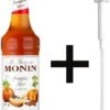 Monin Pumpkin Spice 70cl Koffiesiroop Met Doseer Pompje -Koffie Kortings Winkel 811x1200