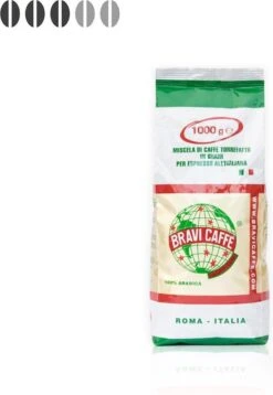 Bravi Caffe 100% Arabica Koffiebonen - 1 Kg -Koffie Kortings Winkel 828x1200