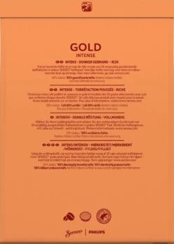 Senseo Gold Intense Koffiepads - 7/9 Intensiteit - 4 X 36 Pads 11 Senseo Gold Intense Koffiepads - 7/9 Intensiteit - 4 X 36 Pads -Koffie Kortings Winkel 857x1200 2