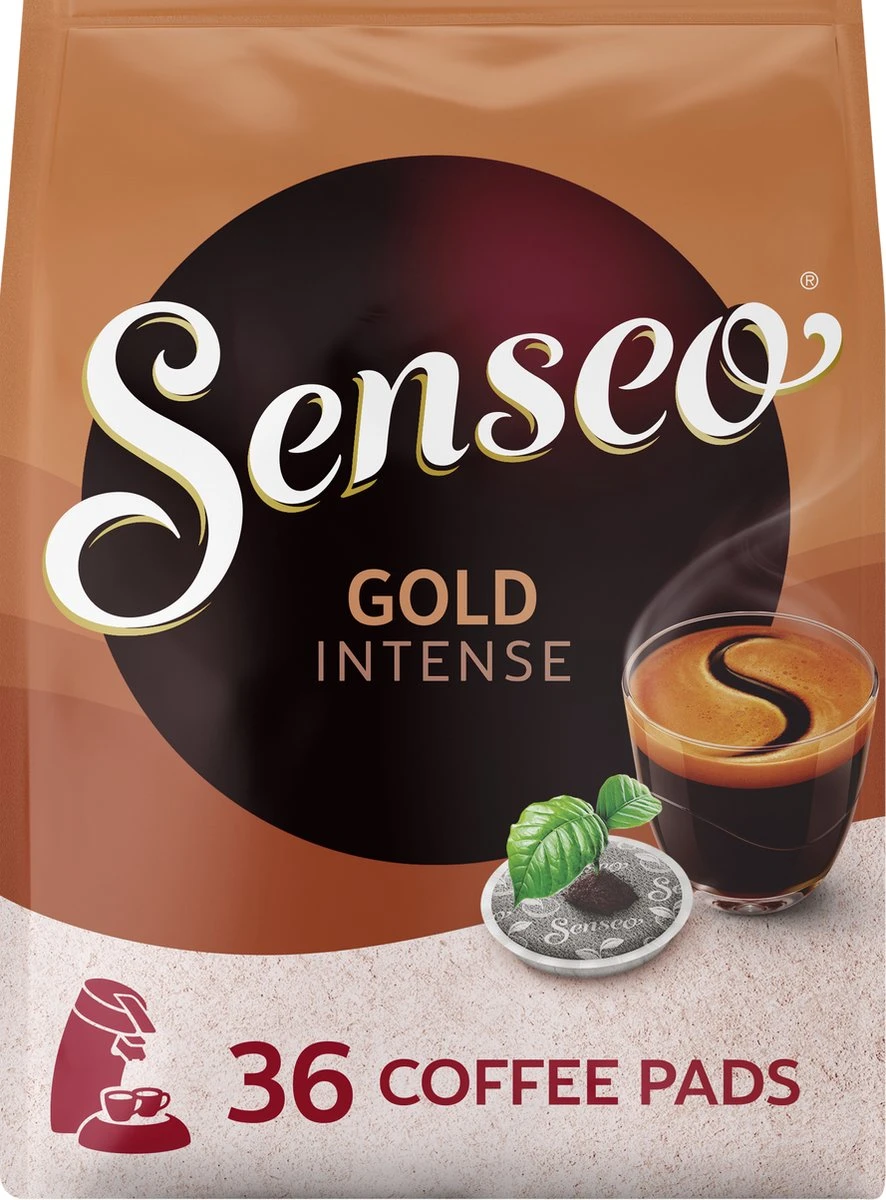 Senseo Gold Intense Koffiepads - 7/9 Intensiteit - 4 X 36 Pads 10 Senseo Gold Intense Koffiepads - 7/9 Intensiteit - 4 X 36 Pads - Afbeelding 8