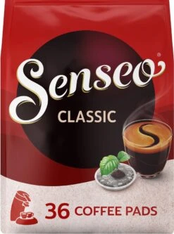 Senseo Classic Koffiepads - 5/9 Intensiteit - 10 X 36 Pads -Koffie Kortings Winkel 889x1200