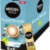 Nescafé Gold Coconut Macchiato Oploskoffie - 6 Doosjes à 6 Zakjes -Koffie Kortings Winkel 906x1200