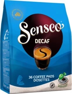 Senseo Decaf Koffiepads - 5/9 Intensiteit - 10 X 36 Pads -Koffie Kortings Winkel 922x1200