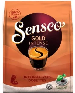 Senseo Gold Intense Koffiepads - 7/9 Intensiteit - 4 X 36 Pads 16 Senseo Gold Intense Koffiepads - 7/9 Intensiteit - 4 X 36 Pads -Koffie Kortings Winkel 966x1200 1