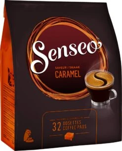Senseo Caramel Koffiepads - 2/9 Intensiteit - 10 X 32 Pads -Koffie Kortings Winkel 973x1200 1