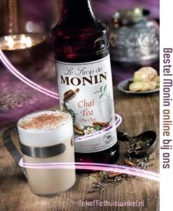 Monin Koffie/Thee Siroop Fles - Chai Tea - 70cl 5 Monin Koffie/Thee Siroop Fles - Chai Tea - 70cl -Koffie Kortings Winkel 980x1200