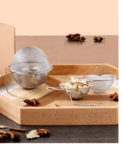 Merkloos Thee Zeef Set 3 Stuks Ø 9 / Ø 7 / Ø 5 - Thee/kruiden Kogel RVS -Thee Ei RVS - Kruiden Zeef/filter RVS -Koffie Kortings Winkel 988x1200 3