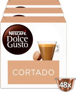 Nescafé Dolce Gusto Cortado Espresso Macchiato Capsules - 48 Koffiecups -Koffie Kortings Winkel 995x1200 15